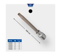Brilliant Tools Douille denture multiple BT022953 1/2" longueur 140 mm M9 Quantité 1