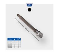 Brilliant Tools Brilliant Tools Douille six pans creux 1/2", longueur 140 mm, 12 mm Quantité:1