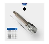 Brilliant Tools Brilliant Tools Douille TX 1/2", longueur 100 mm, T45 Quantité:1