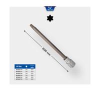 Brilliant Tools Brilliant Tools Douille TX 1/2", longueur 200 mm, T40 Quantité:1