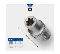 Brilliant Tools Brilliant Tools Douille TX E 1/4", E4 Quantité:1