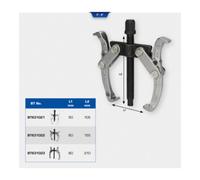 Brilliant Tools Brilliant Tools Extracteur universel à deux griffes, 6" Quantité:1
