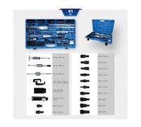Brilliant Tools Jeu d’extracteurs d’injecteur, 41 pcs