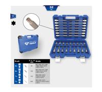 Brilliant Tools Brilliant Tools Jeu de clés à douille 1/2", 32 pcs, profil RIBE Quantité:1