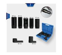 Brilliant Tools - Jeu de douilles pour sonde lambda et capteurs BT601020 - 7 pièces