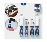 Brilliant Tools Brilliant Tools Jeu de grattoirs universel, 4 pcs Quantité:1