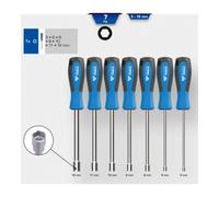 Brilliant Tools Jeu de tournevis à douilles BT031070 7 pièces 5–12 mm