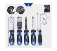Brilliant Tools Brilliant Tools Jeu d'outils pour le défixation des garnitures de portières, 5 pcs Quantité:1
