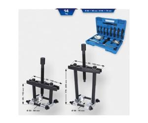 Brilliant Tools Brilliant Tools Kit d’extracteur de roulement avec décolleur, 10 pcs Quantité:1
