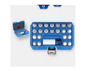 Brilliant Tools Brilliant Tools Kit de boulons antivol pour jantes VW, 23 pièces Quantité:1