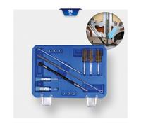 Brilliant Tools Brilliant Tools Kit de nettoyage pour siège et conduit d'injecteur, 14 pcs Quantité:1