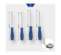 Brilliant Tools Brilliant Tools Kit d'outils crochets, 4 pcs Quantité:1