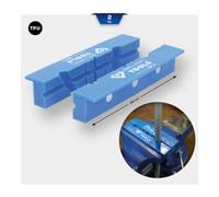 Brilliant Tools Brilliant Tools Mâchoires de étau avec rainures, 2 pcs, plastique Quantité:1