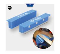 Brilliant Tools Brilliant Tools Mâchoires de étau avec structure, 2 pcs, plastique Quantité:1