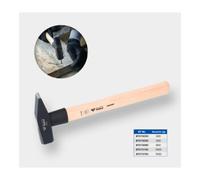 Brilliant Tools Brilliant Tools Marteau rivoir avec manche Hickory, 500 g Quantité:1