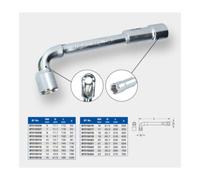 Brilliant Tools Clé à tube double coudée BT015024 24 mm