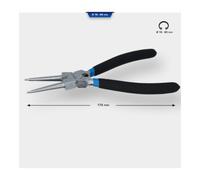 Brilliant Tools Brilliant Tools Pince à circlips intérieure droite, 175 mm Quantité:1