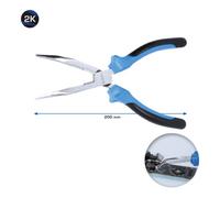 Brilliant Tools Brilliant Tools Pince plate ronde courbée, 150 mm Quantité:1