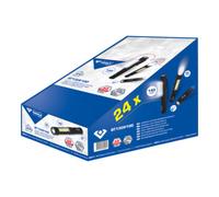 Brilliant Tools Brilliant Tools Présentoir de lampes de poche COB 2 en 1, 24 pièces Quantité:1