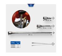 Brilliant Tools Rallonge pivotante BT020903 1/4" 35 mm (Powered by KS TOOLS)