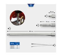 Brilliant Tools BT021910 BT021910 Rallonge Propulseur 3/8 (10 mm) 35 mm 1 pc(s)