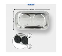 Brilliant Tools Brilliant Tools Tablette magnétique / coque en inox, 140 x 240 mm Quantité:1