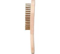 BRILLIANT TOOLS BT706009 Brosse en laiton, à 4 rangées, 290 mm [Powered by KS TOOLS]