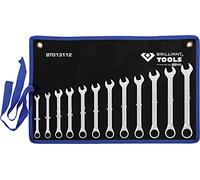 Brilliant Tools BT013112 BT013112 Jeu de clés à œil à cliquet Ouverture de clé (métrique) 8 - 53 mm