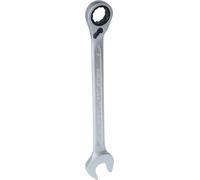 BRILLIANT TOOLS Clé polygonale à cliquet contre-coudée BT013819 19 mm