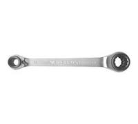 BRILLIANT TOOLS Clé polygonale à cliquet double BT013901 4 en 1 10 x 13, 17 x 19 mm