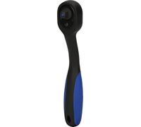 BRILLIANT TOOLS Cliquet réversible 1/4" BT020900 - 72 dents, Acier Chrome Vanadium, bouton poussoir