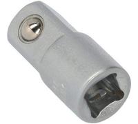 BRILLIANT TOOLS BT020911 Adaptateur 1/4" pour 3/8" [Powered by KS TOOLS], Bleu/ Noir