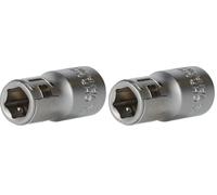 BRILLIANT TOOLS BT020912 Adaptateur à embouts 1/4" [Powered by KS TOOLS] (Lot de 2)