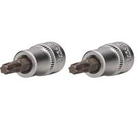 BRILLIANT TOOLS BT021944 Douille Torx 3/8", T30 [Powered by KS TOOLS] (Lot de 2)