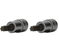 BRILLIANT TOOLS BT021945 Douille Torx 3/8", T40 [Powered by KS TOOLS] (Lot de 2)