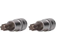 BRILLIANT TOOLS BT021948 Douille Torx 3/8", T50 [Powered by KS TOOLS] (Lot de 2)