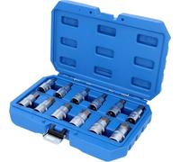 BRILLIANT TOOLS BT022012 Jeu de douille 6 pans creux 1/2", 12 pcs, 5 - 22 mm [Powered by KS TOOLS]