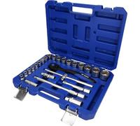 Brilliant Tools Jeu de douilles BT022025 1/2" 25 pièces Acier