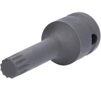 BRILLIANT TOOLS BT022616 Douille tournevis à chocs [Powered by KS TOOLS] | Douille tournevis à chocs 1/2'', XZN, M12