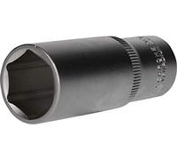 BRILLIANT TOOLS BT022830 Douille 6 pans 1/2", version longue, 22 mm [Powered by KS TOOLS]