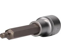 BRILLIANT TOOLS BT022870 Douille six pans creux 1/2", longueur 100 mm, 5 mm [Powered by KS TOOLS]