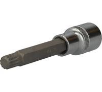 BRILLIANT TOOLS BT022944 Douille denture multiple 1/2", longueur 100 mm, M10 [Powered by KS TOOLS]