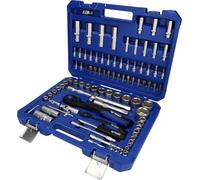 BRILLIANT TOOLS BT023094 Jeu de clés à douille, 94 pcs, 1/4", 1/2" [Powered by KS TOOLS]