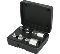 BRILLIANT TOOLS BT024006 Jeu d’adaptateurs, 6 pcs, 1/4" + 3/8" + 1/2" + 3/4" [Powered by KS TOOLS]