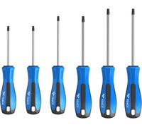 KS Tools – Jeu tournevis TX BT031010, 6 pcs Torx T10-T30, Poignée bimatière, Acier Chrome Vanadium