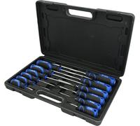 BRILLIANT TOOLS BT033012 Jeu de tournevis, fente, PH, 12 pcs [Powered by KS TOOLS]