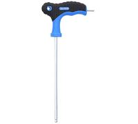 BRILLIANT TOOLS BT041005 Jeu de clés mâles coudées 6 pans creux à tête sphérique à poignée en T 5,0 x 150 mm [Powered by KS TOOLS]