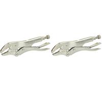 BRILLIANT TOOLS BT065902 Pince à étaux 140 mm [Powered by KS TOOLS] (Lot de 2)