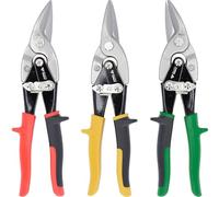 BRILLIANT TOOLS BT067200 Jeu de cisailles à tôle, 3 pcs [Powered by KS TOOLS]