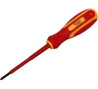 Brilliant Tools Tournevis BT068006 plat VDE PH0 75 mm